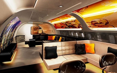 Business that designs aircrafts interiors for sale